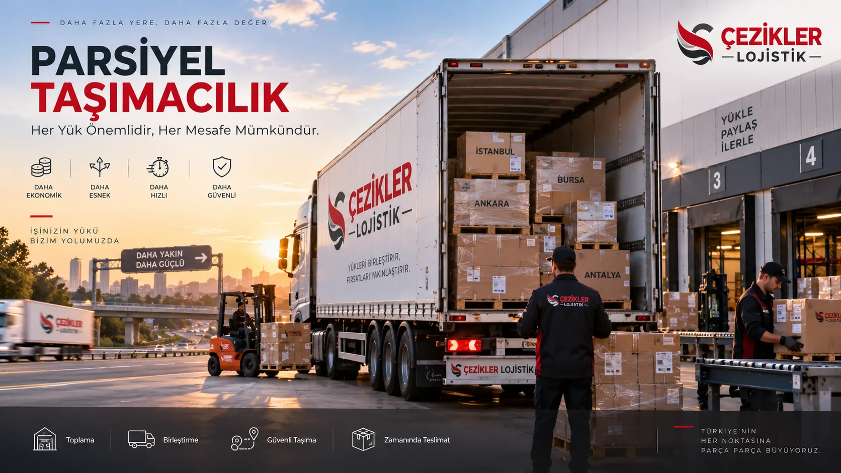 Parsiyel Taşımacılık Nedir? Avantajları Nelerdir?